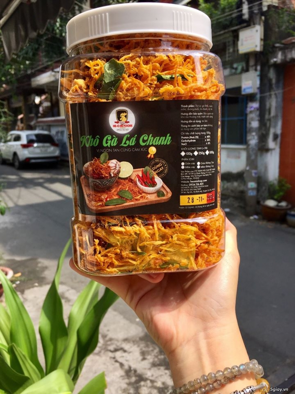 Khô gà lá chanh mềm dai- khô gà lá chanh hảo hạng - 4
