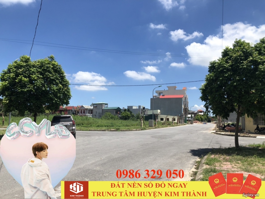 Bán đất vàng trung tâm huyện Kim Thành, cam kết sổ đỏ, bàn giao đất - 2