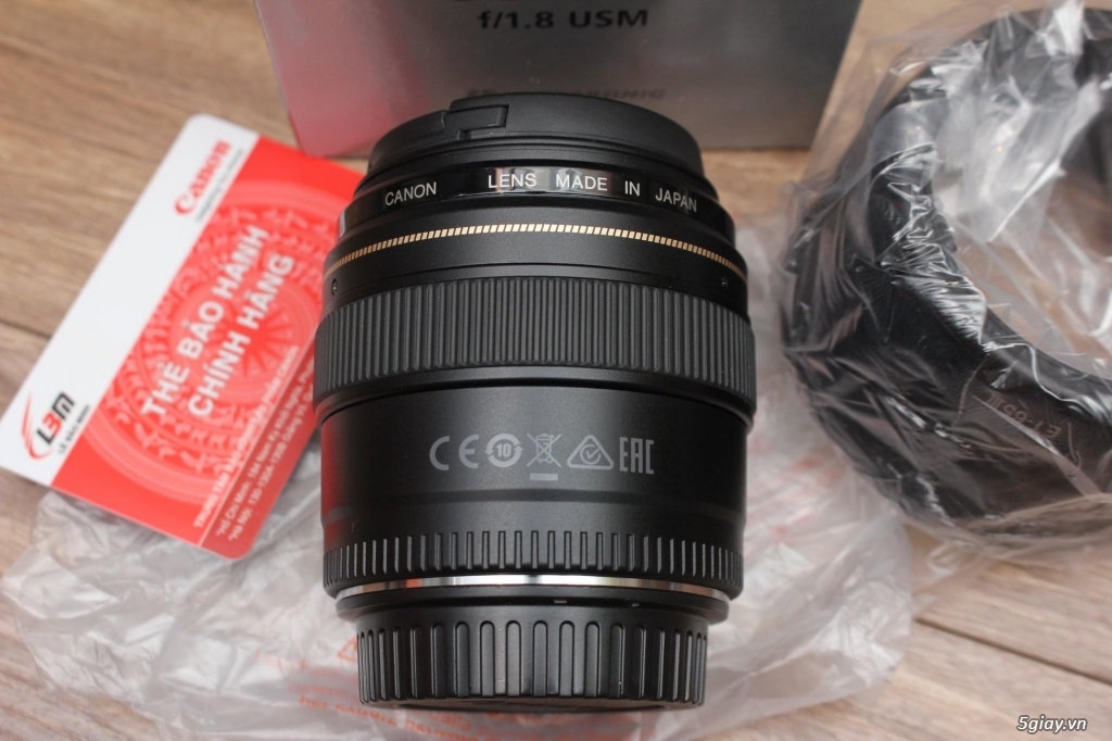 Lens canon 85mm F1.8 usm - 4