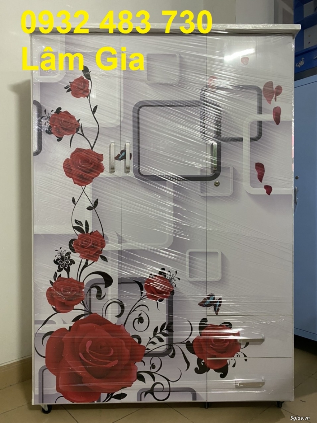 Tủ nhựa đài loan 3 cánh in 3D với 50 mẫu họa tiết siêu đẹp tại TP HCM - 16