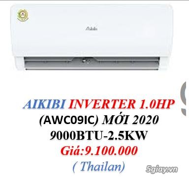 Máy lạnh Aikibi Inverter 1HP model 2020