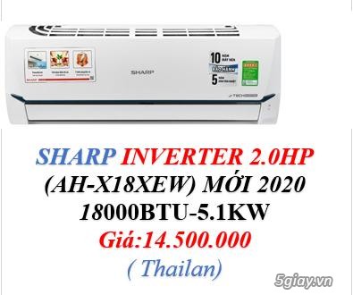 Máy lạnh Shap Inverter 1HP model 2020 - 1