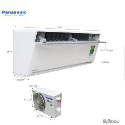 Máy lạnh Panasonic Inverter 1HP model 2020