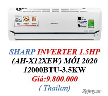Máy lạnh Shap Inverter 1HP model 2020