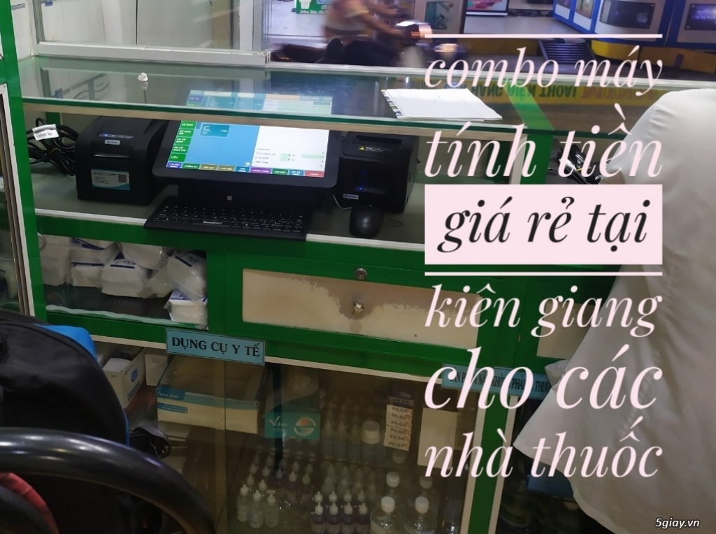 Bán máy tính tiền giá rẻ tại Kiên Giang cho các nhà thuốc