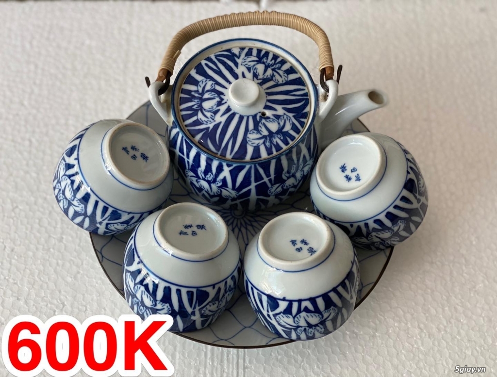 Trình làng ấm trà chất liệu gốm sứ hàng nội địa Nhật - 8