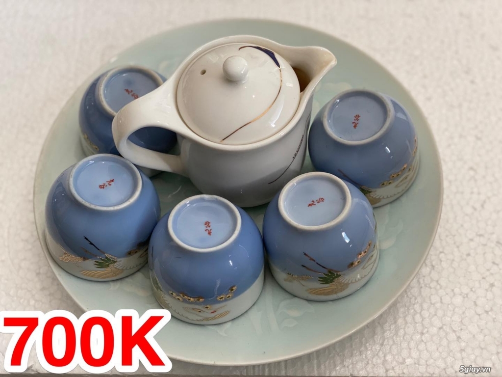 Trình làng ấm trà chất liệu gốm sứ hàng nội địa Nhật - 7