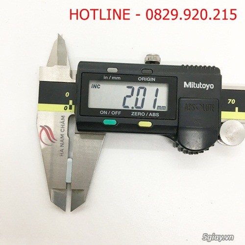bộ 100 viên nam châm 10x5x2mm - 3
