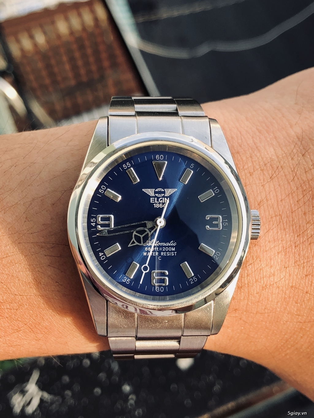 Đồng hồ ELgin automatic size 37 đẹp - 2