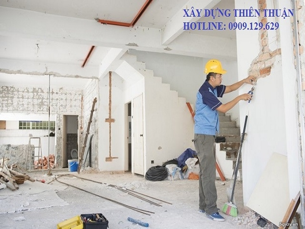 Xây dựng nhà phố, nhà hẽm, trang trí nội thất, xây nhà xưỡng…v - 1