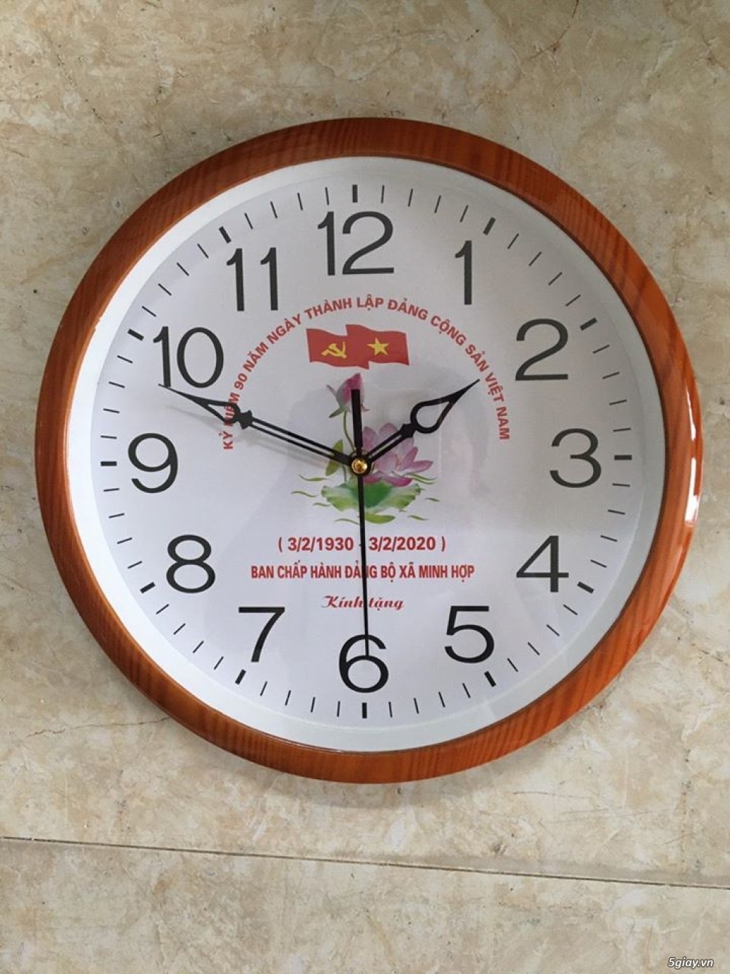 Cung cấp đồng hồ treo tường in logo giá rẻ Hồ Chí Minh - 4