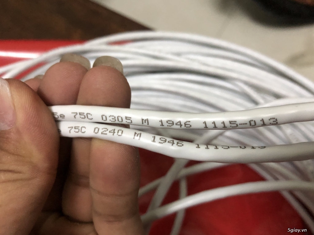 Thanh lý dây mạng + dt