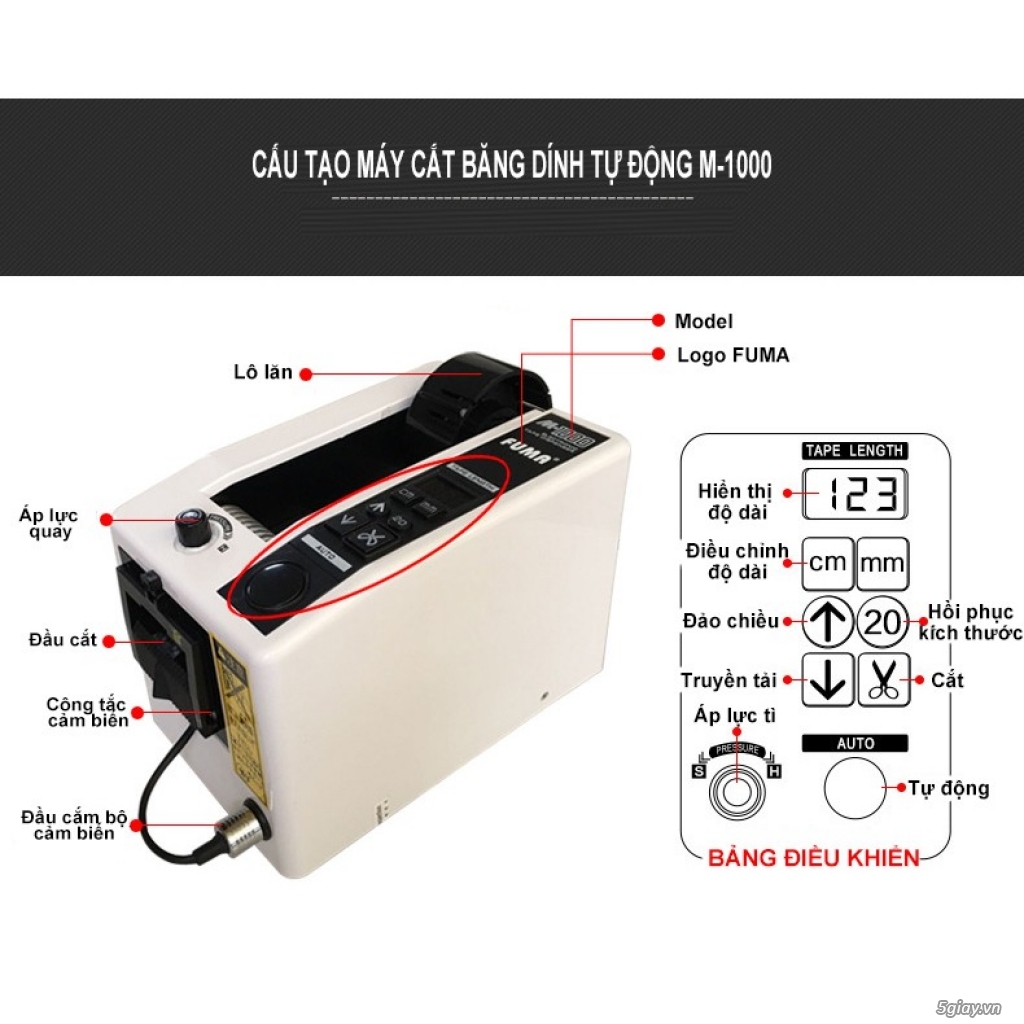 Chuyên Cung Cấp Sỉ Lẻ Máy Cắt Băng Keo - 2