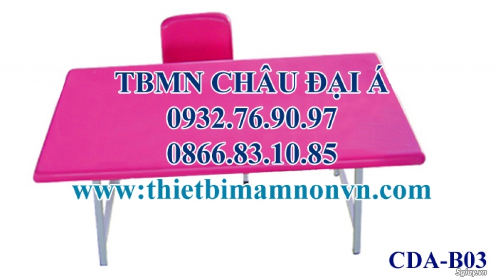 bàn mầm non giá rẻ - 1