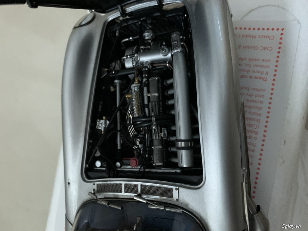 Bán xe mô hình tĩnh mercedes ben 300 slr - 4