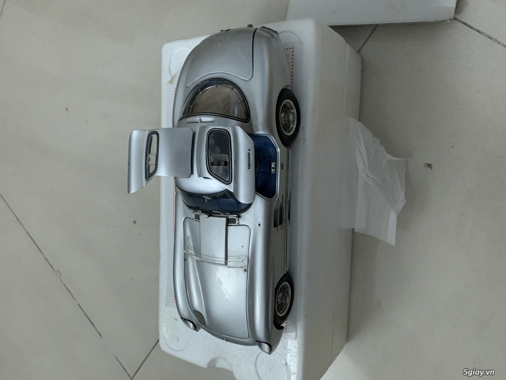 Bán xe mô hình tĩnh mercedes ben 300 slr - 2