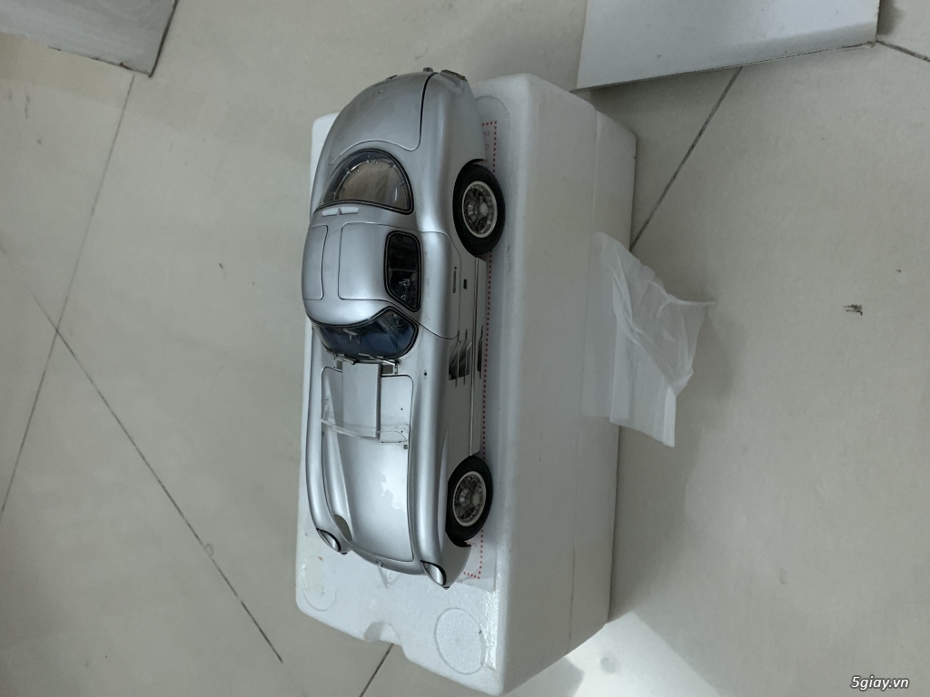 Bán xe mô hình tĩnh mercedes ben 300 slr - 1