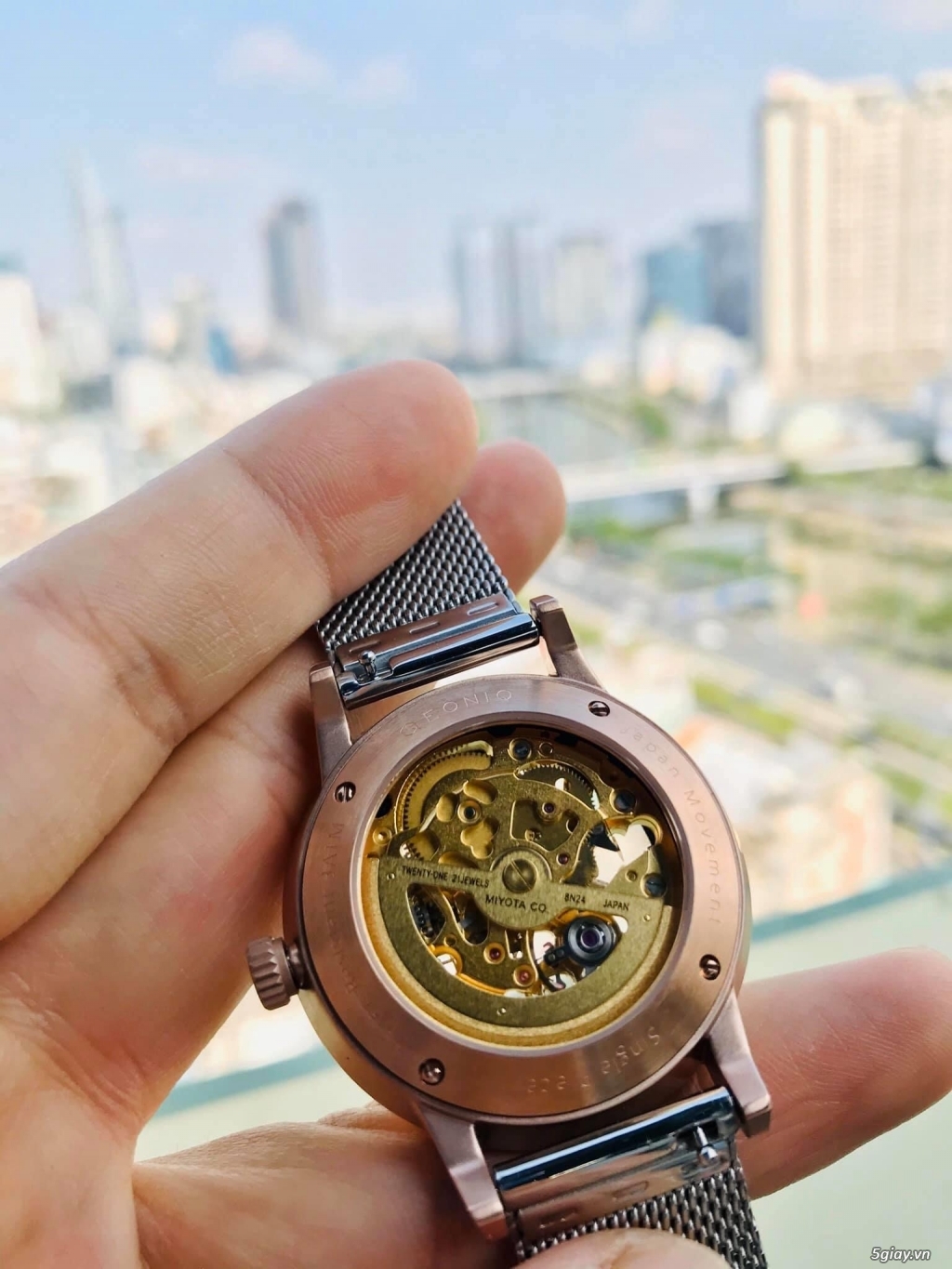 Pinot Blanc Tourbillon - Handmade 38mm - 2