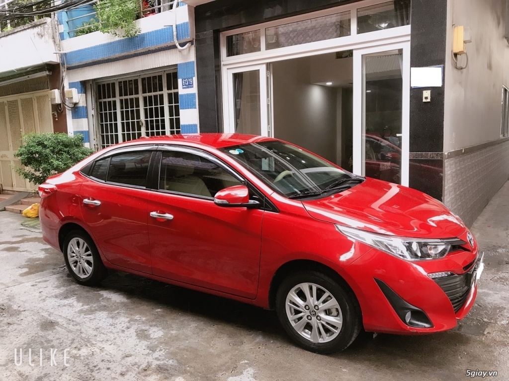 xe Toyota Vios 1.5G 2019 dòng full 7 túi khí màu đỏ 38.000 Km - 4