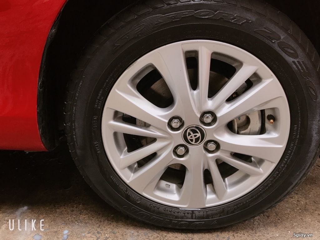 xe Toyota Vios 1.5G 2019 dòng full 7 túi khí màu đỏ 38.000 Km - 5