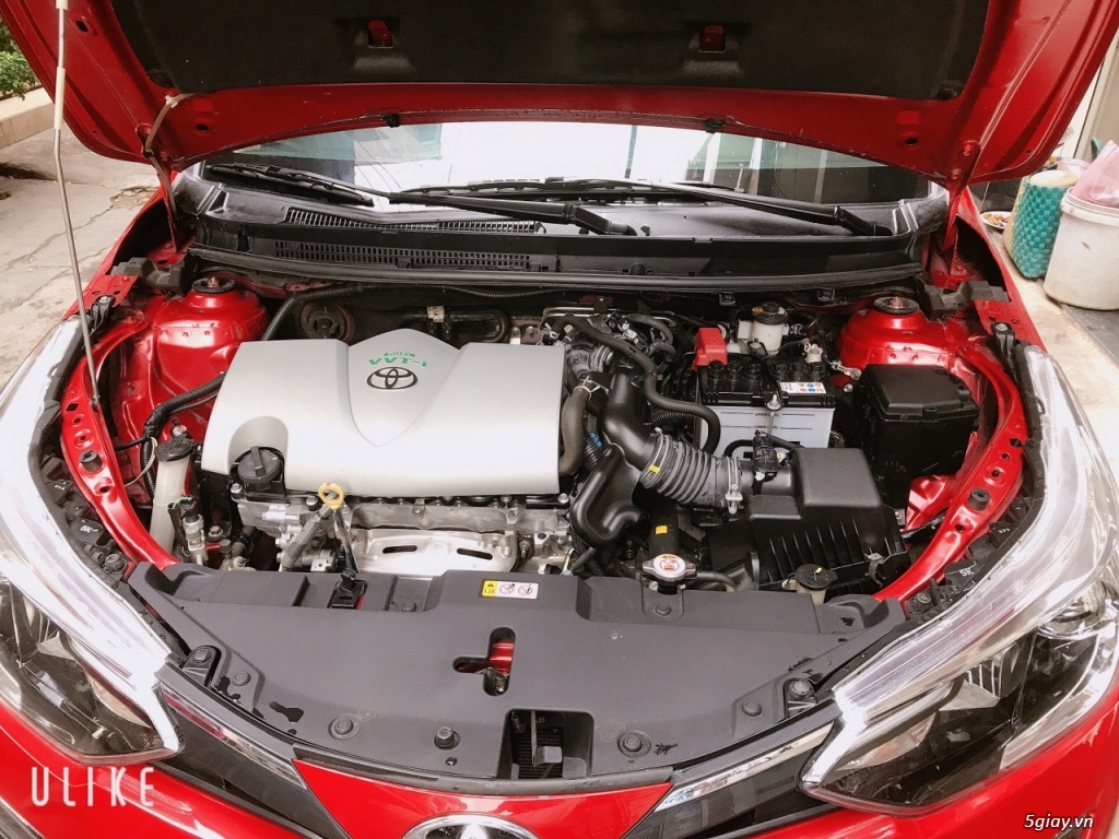 xe Toyota Vios 1.5G 2019 dòng full 7 túi khí màu đỏ 38.000 Km - 7