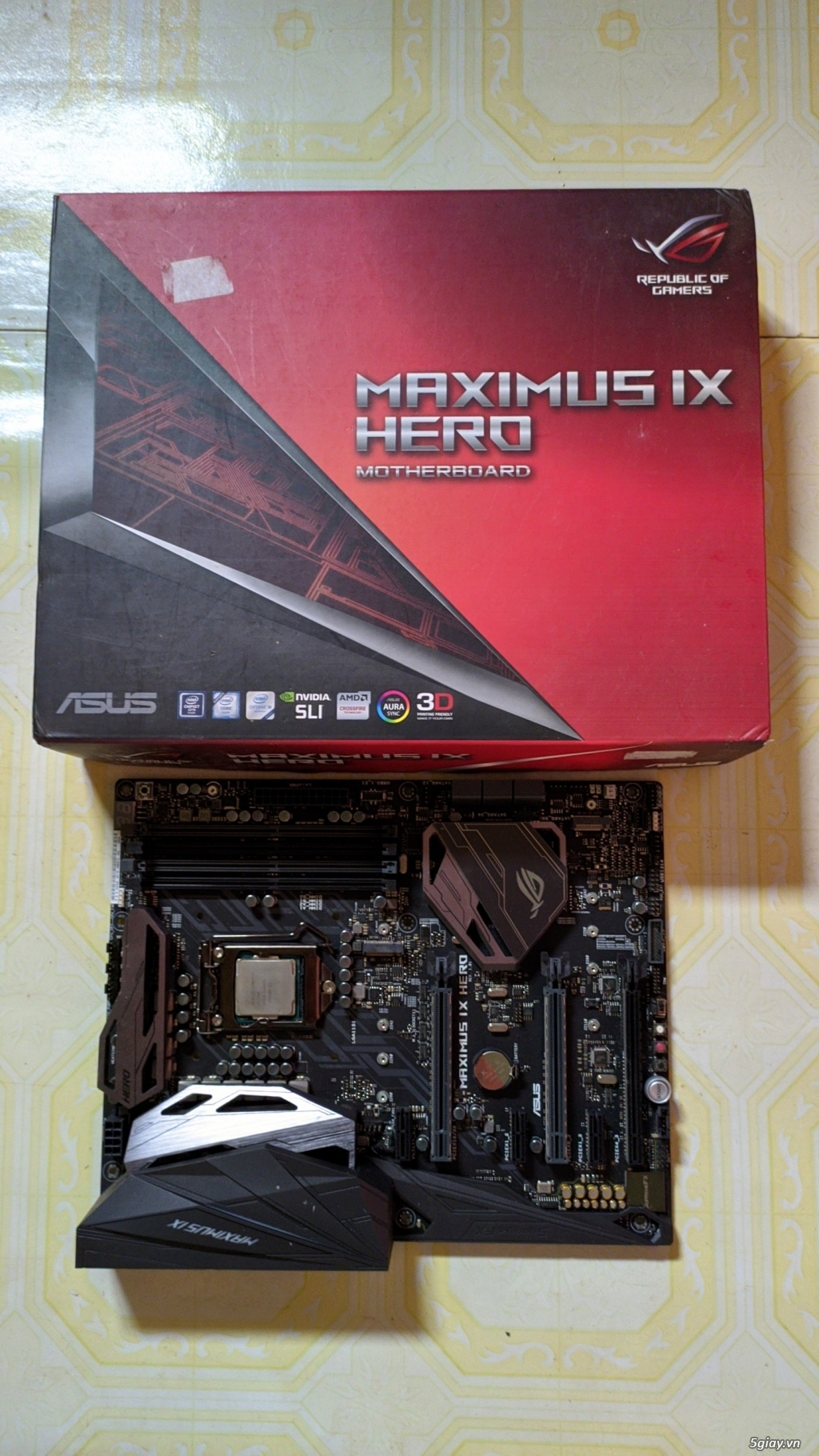Combo i7-7700 + Mainboard Maximus IX , USB Wifi USB-N10 Nano - 1