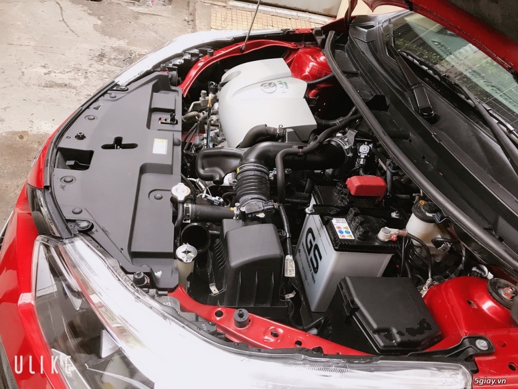 xe Toyota Vios 1.5G 2019 dòng full 7 túi khí màu đỏ 38.000 Km - 6