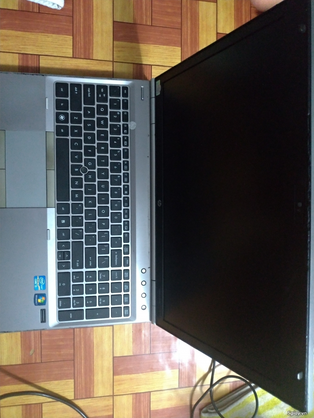 laptop HP Elite book 8560p ram 8gb hdd 500gb i5 2520m 15inch - 2