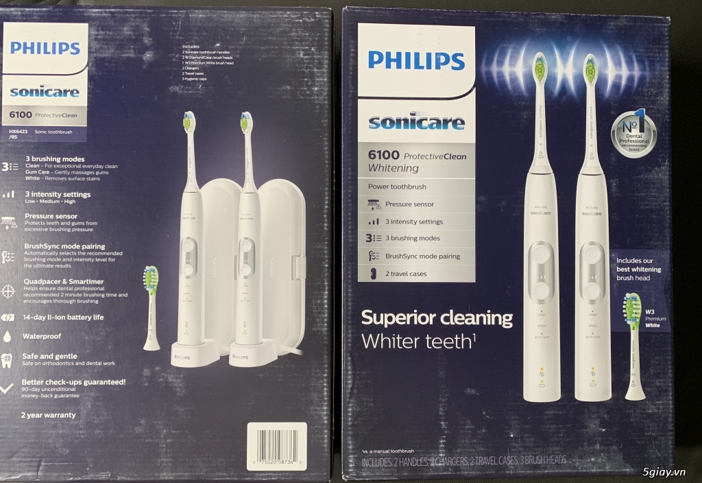 Bàn chải điện Philips 6100 - 1