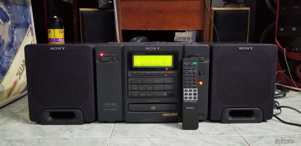 Đài Sony CFD-768 đáng sưu tầm - 2