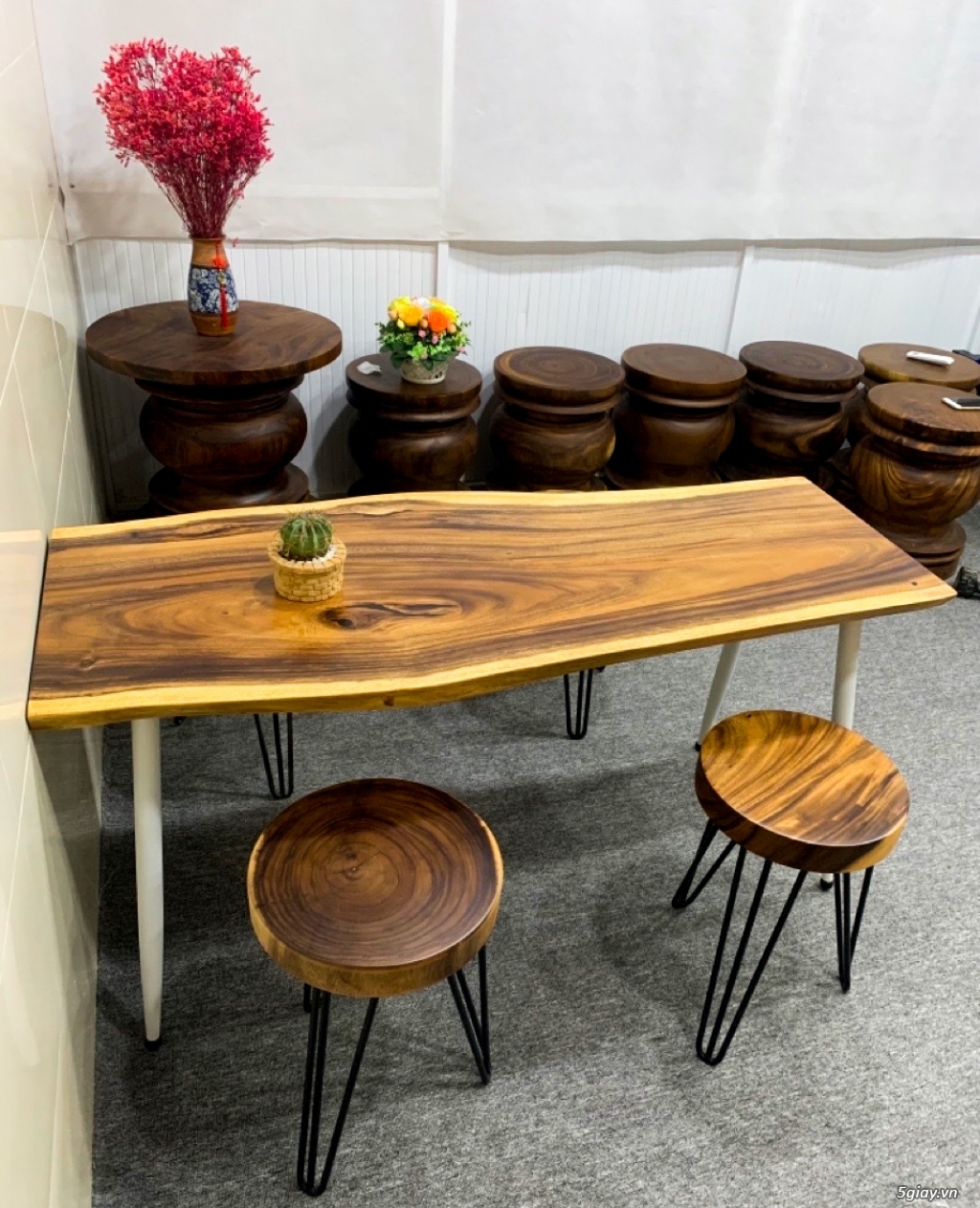Bộ bàn ghế quán cà phê - 3