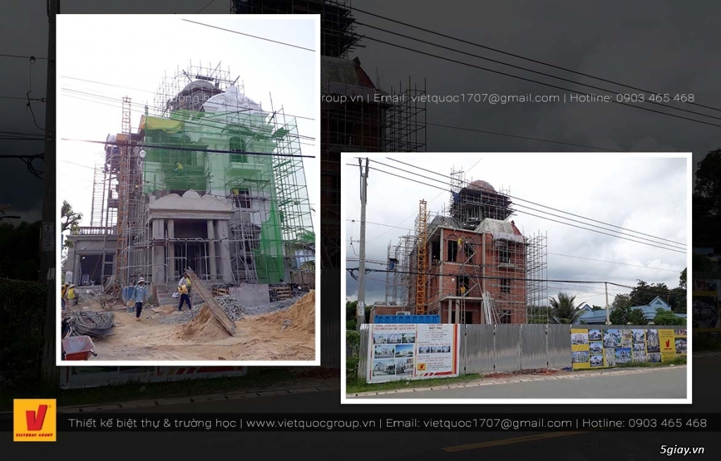 Công ty thi công xây dựng biệt thự