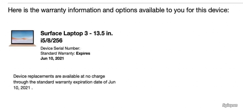 SURFACE LAPTOP 3 13inch ( core i5/8/256/Black)