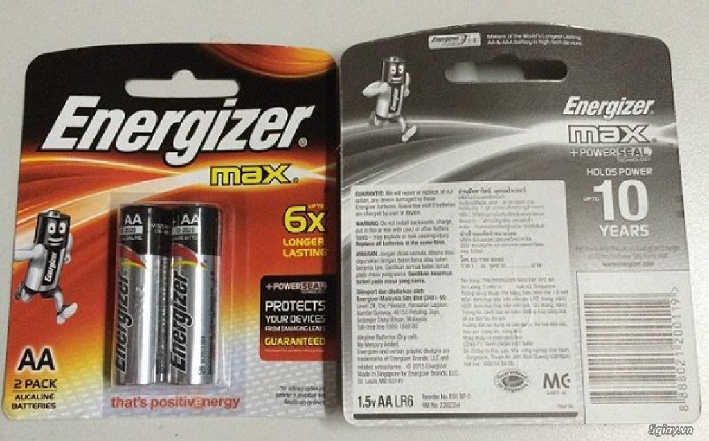 Cách Nhận Biết Pin Energizer chính hãng trên thị trường - 7