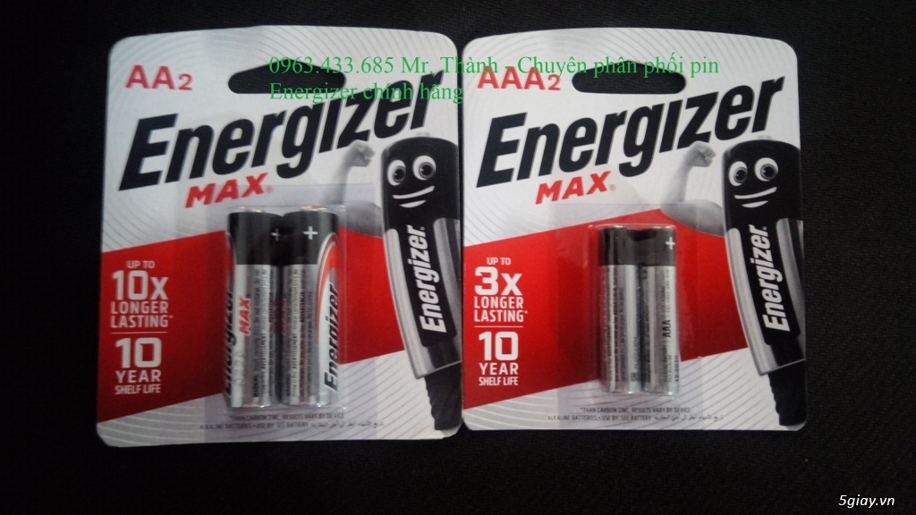 Cách Nhận Biết Pin Energizer chính hãng trên thị trường