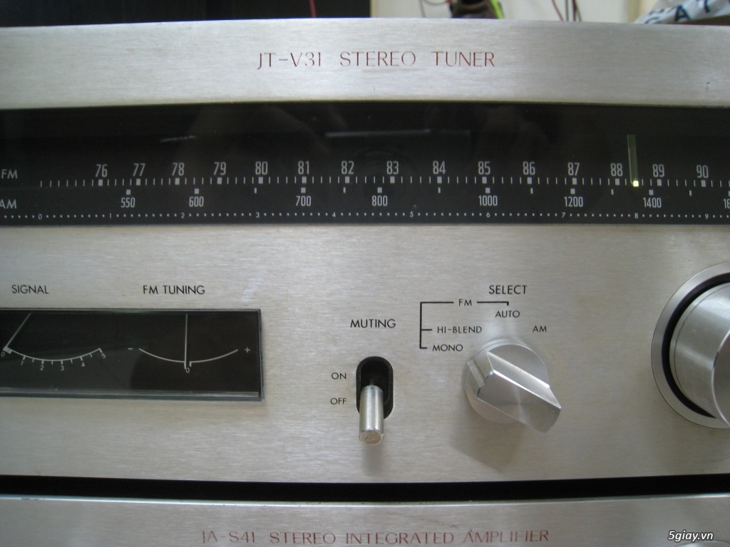 Bộ Amply Victor JA-S41 cs 160 w Tuner V-31 - 3