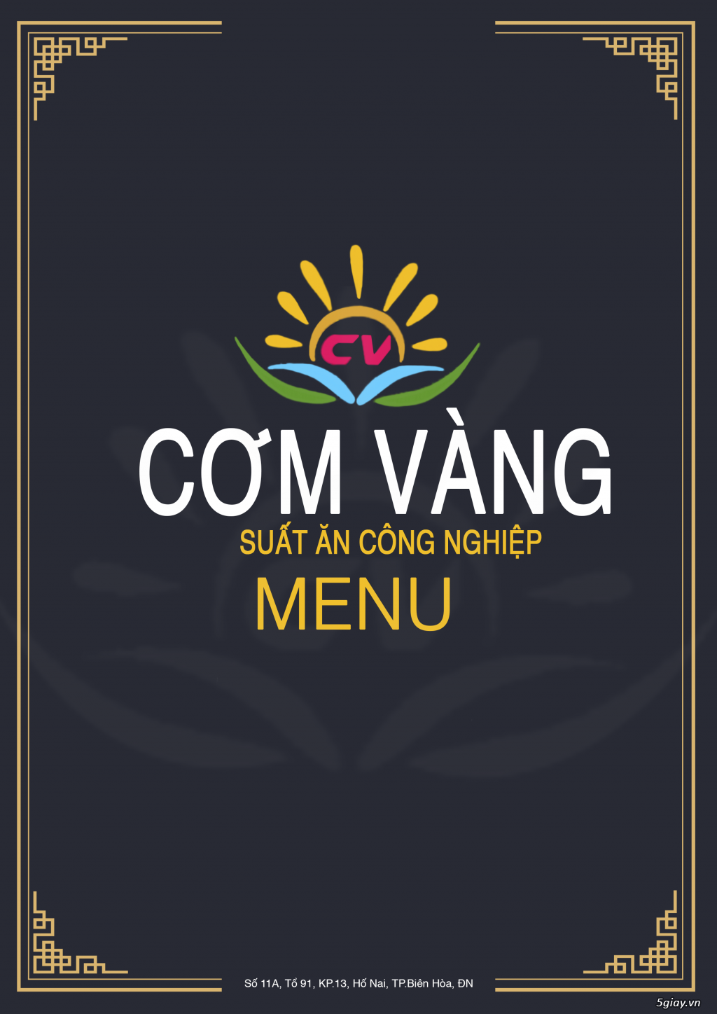 Danh Mục Thực Đơn Suất Ăn Công Nghiệp - Cơm Vàng Food - 11