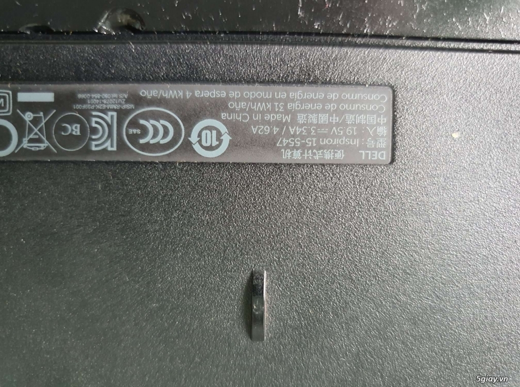 Bán laptop Dell 5547 i7 15 inch Ram 8GB HDD 1TB - 2