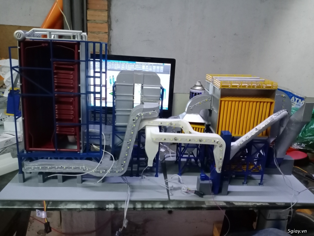Nhận làm mô hình thiết bị máy móc - 4