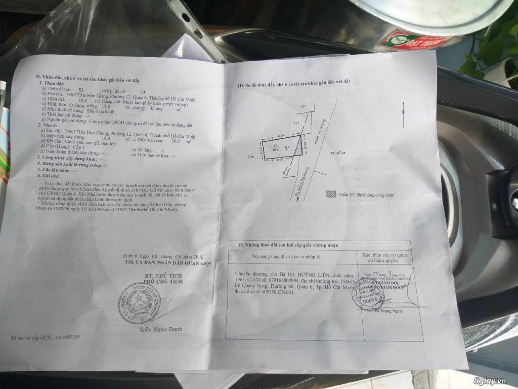 Cần bán nhà hẻm đường hậu giang quận 6,TpHCM - 10