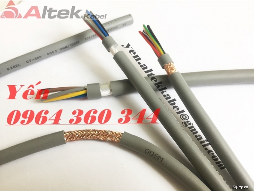 Cáp điều khiển RVV/ Cáp điều khiển RVVP Altek Kabel - 1