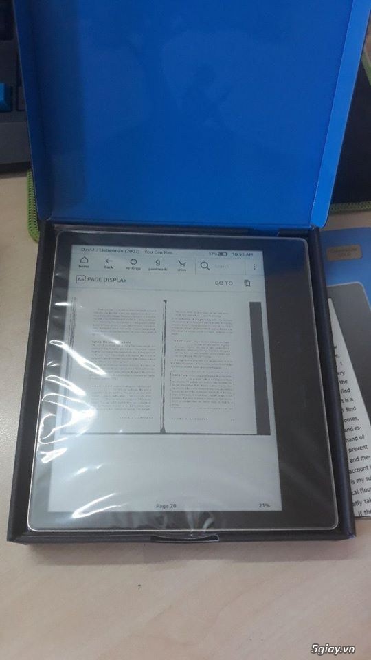 Cần bán: Máy đọc sách Kindle Oasis 2/3 - TẶNG ngay USB 32gb - 4