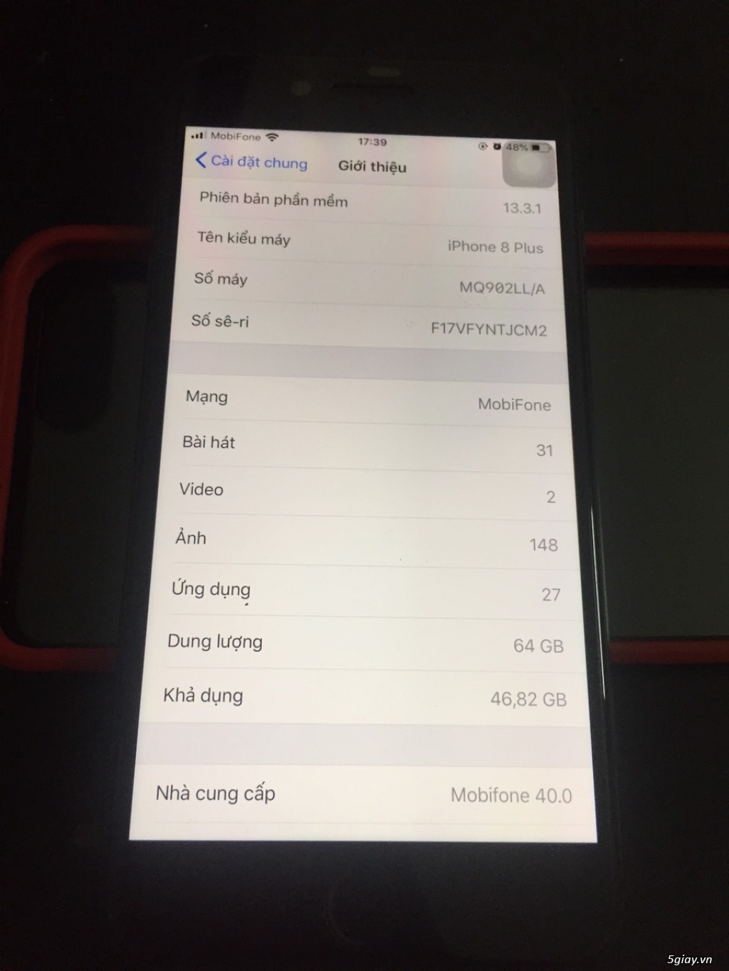 Cần bán:Iphone 8plus hàng ll 64g - 2