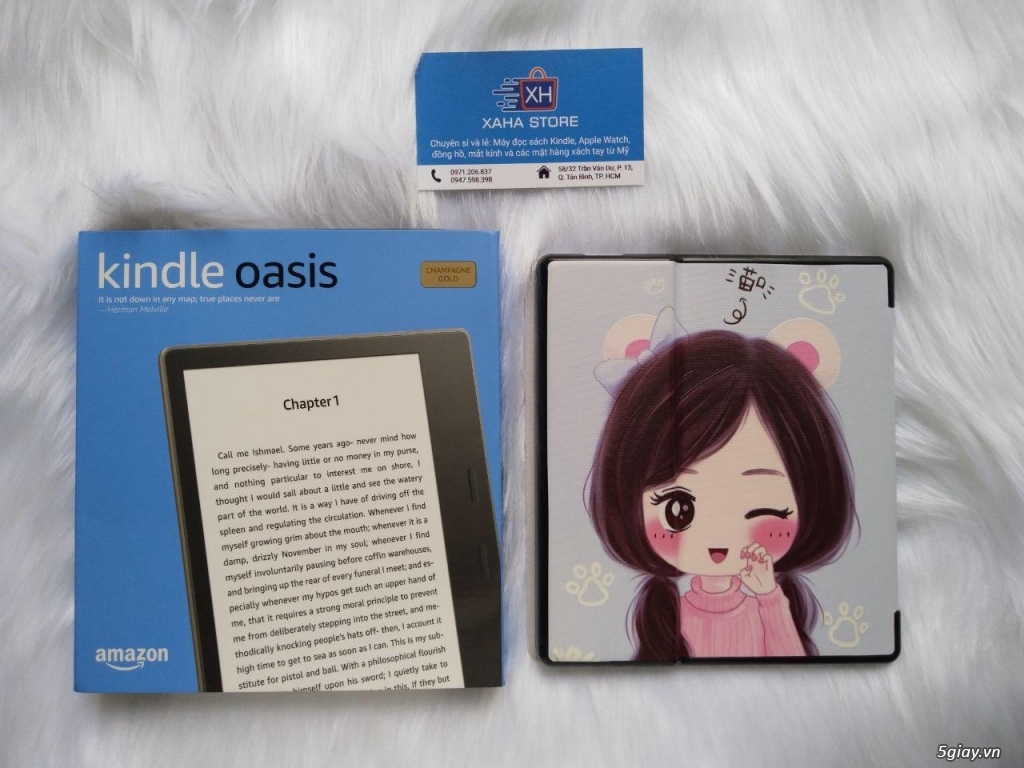 Cần bán: Máy đọc sách Kindle Oasis 2/3 - TẶNG ngay USB 32gb - 3