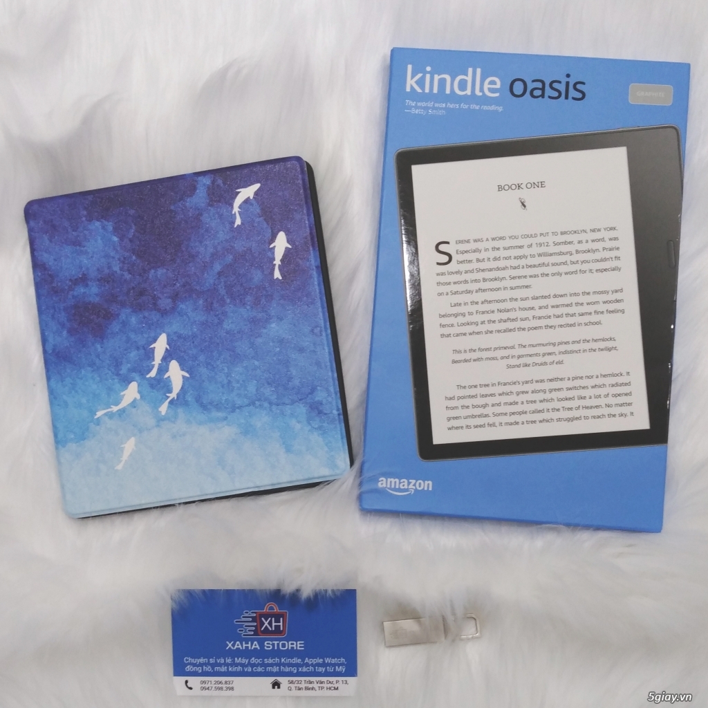 Cần bán: Máy đọc sách Kindle Oasis 2/3 - TẶNG ngay USB 32gb - 1