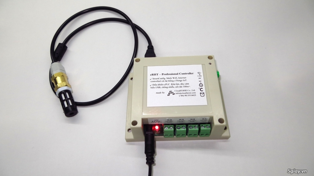 BỘ ĐIỀU KHIỂN HẸN GIỜ THÔNG MINH CÓ CẢM BIẾN CÓ APP ANDROID