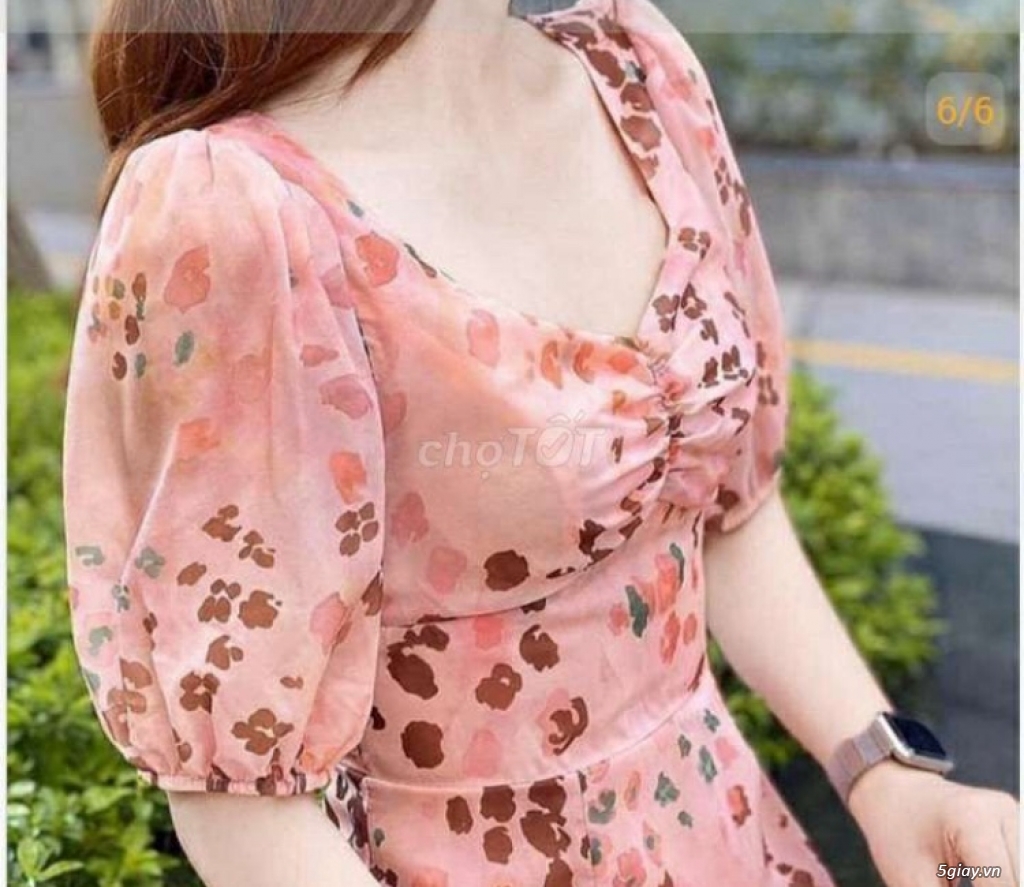 Váy voan tơ hoa trễ vai kiểu dáng tiểu thư  Shopee Việt Nam
