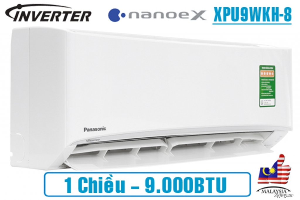 Máy lạnh Panasonic CU/CS-XPU9WKH-8 inverter 1hp - 2
