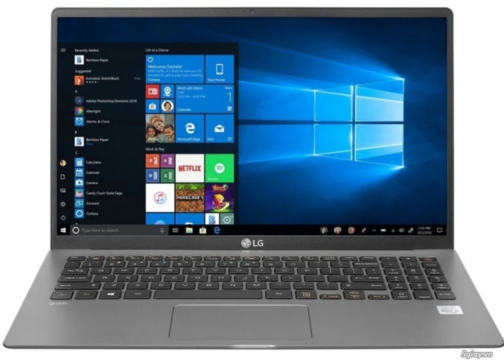 Laptop LG Gram 2020 15Z90N-V.AR55A5 i5-1035G7 | 8GB | 512GB | 15'6 FHD