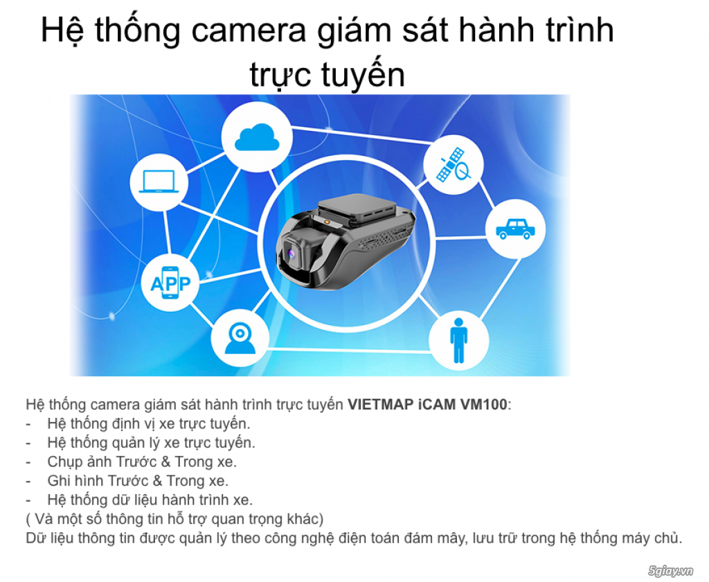 [Trả Góp 0%] Camera Hành Trình VIETMAP VM100 - 4